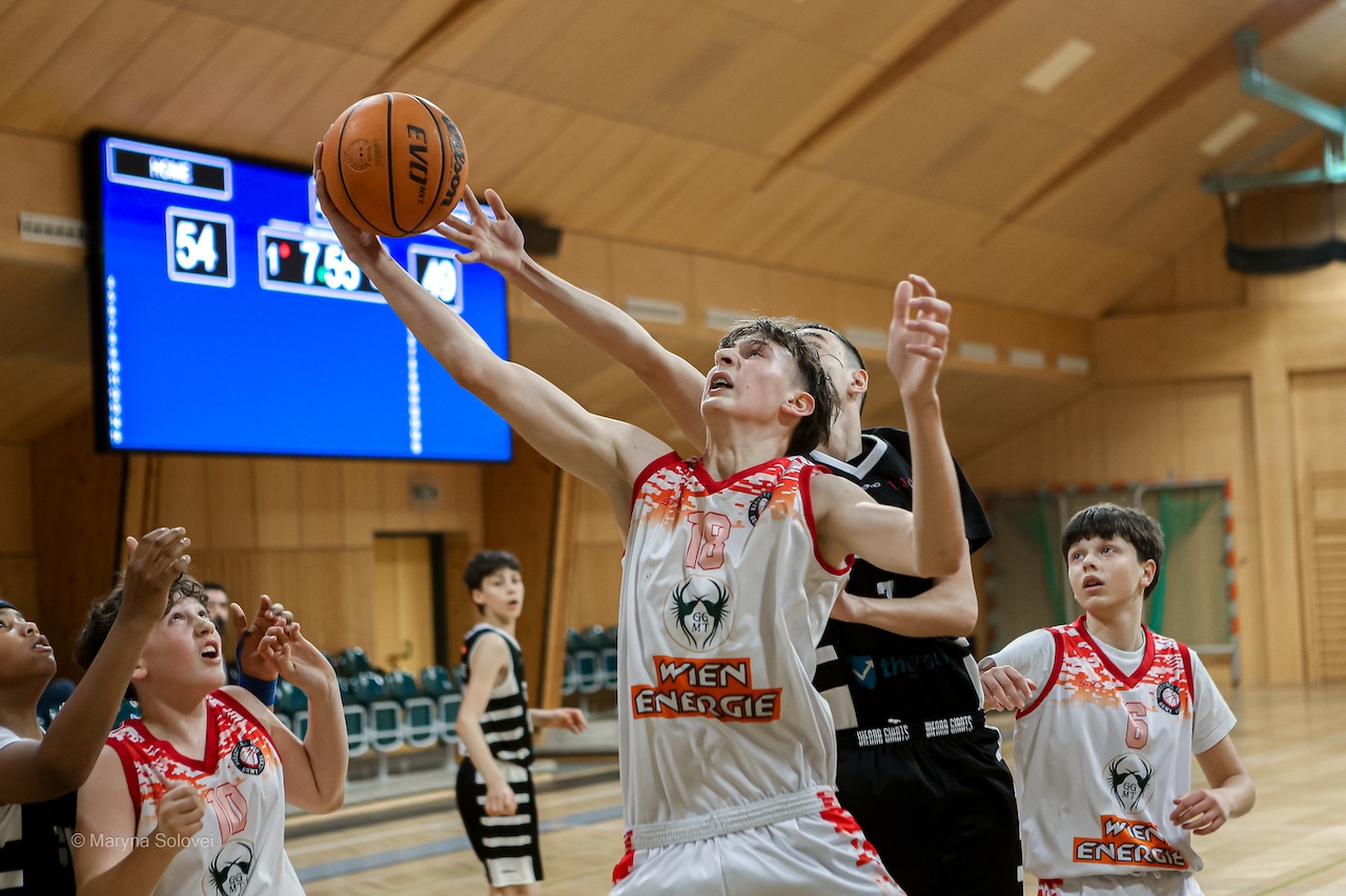 U14WL: Niederlage gegen Vienna United im Semifinale