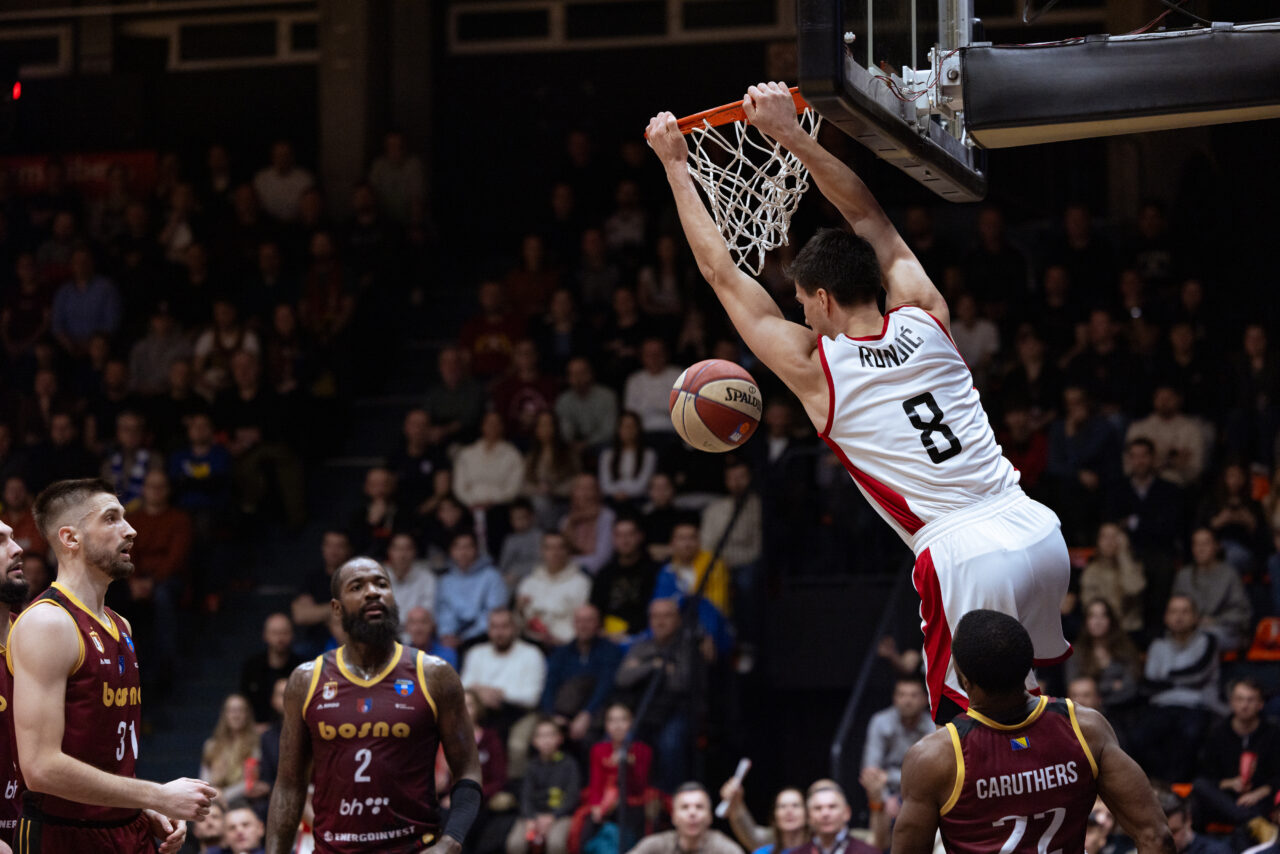 Hauchdünne Niederlage: BC VIENNA scheitert gegen Bosna im ausverkauften Dome nur knapp nach großer Aufholjagd