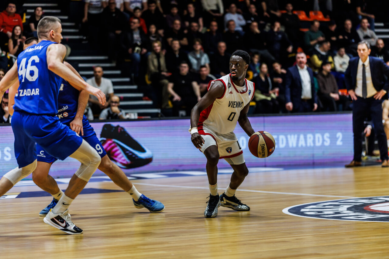 BC Vienna unterliegt im letzten Spiel des Grunddurchgangs Zadar aus Kroatien